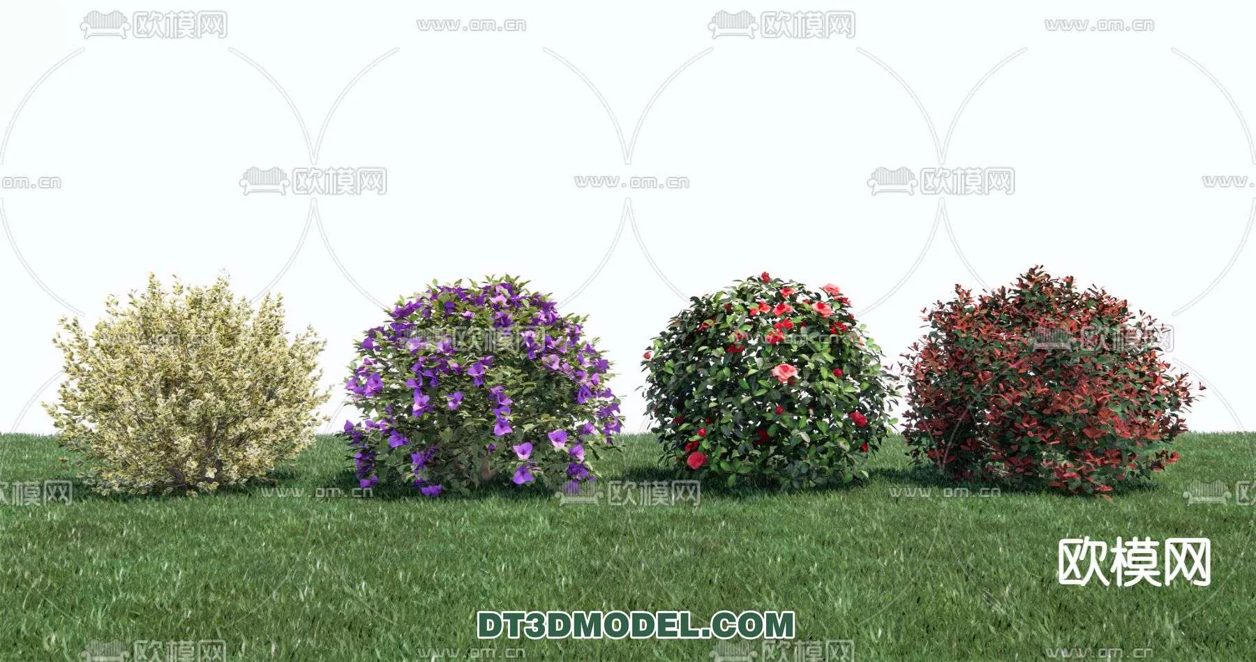 MODERN UNDERSHRUB - SKETCHUP 3D MODEL - VRAY OR ENSCAPE - ID15700