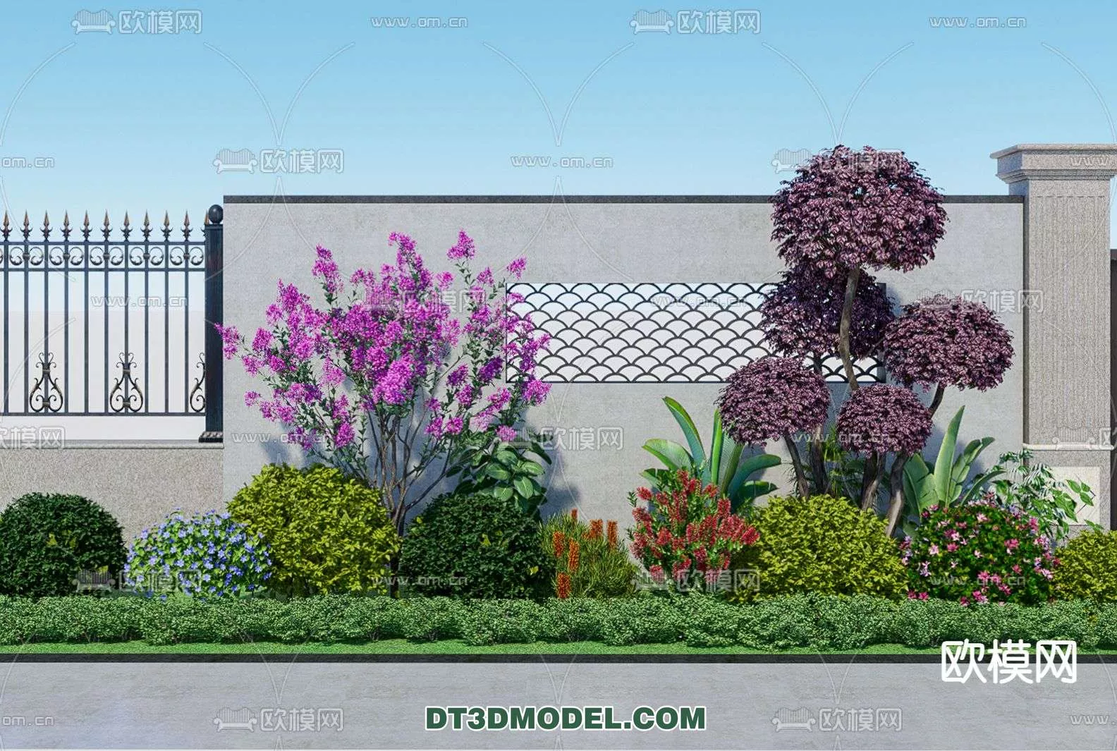 MODERN UNDERSHRUB - SKETCHUP 3D MODEL - VRAY OR ENSCAPE - ID15706