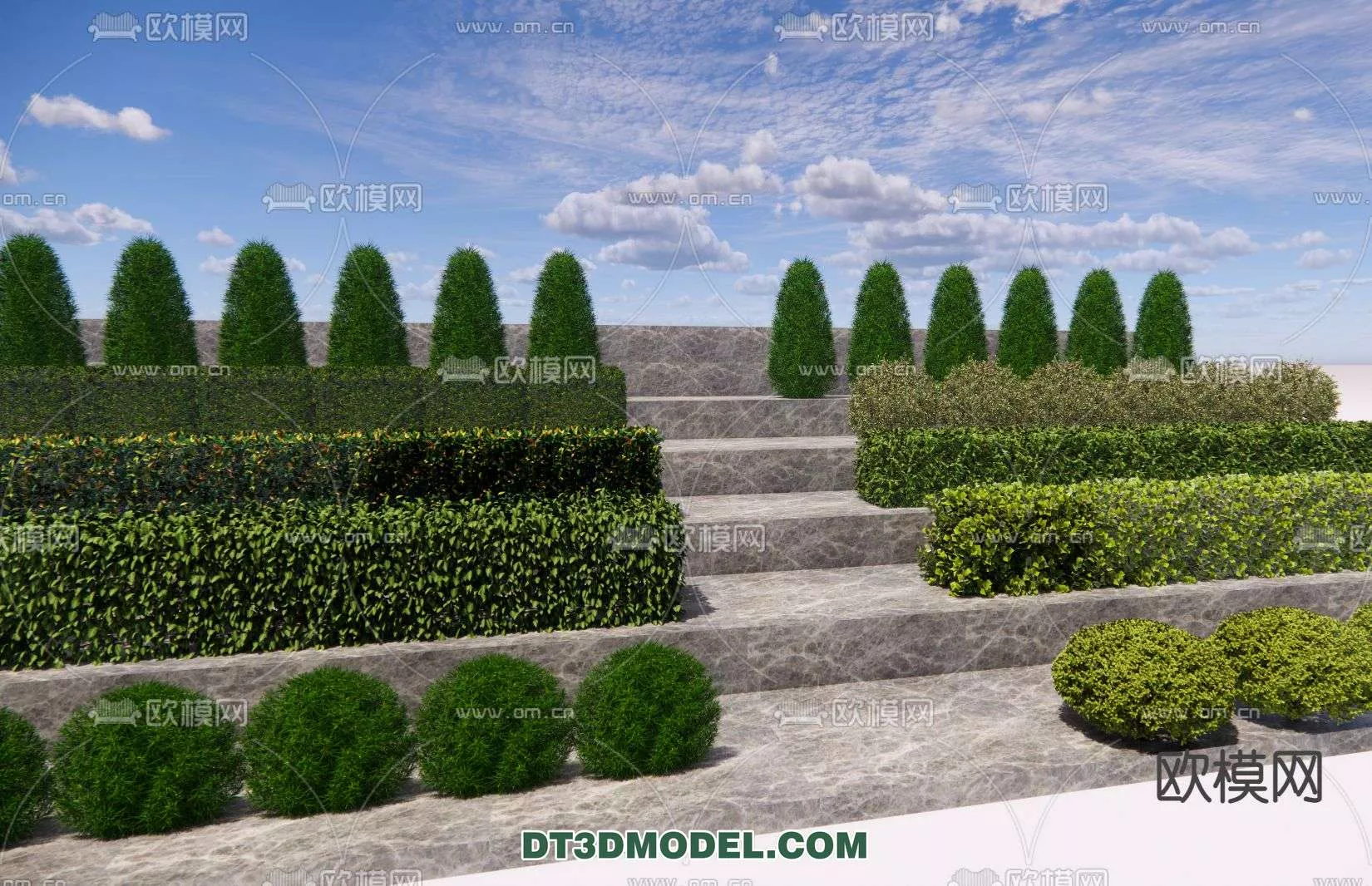 MODERN UNDERSHRUB - SKETCHUP 3D MODEL - VRAY OR ENSCAPE - ID15736