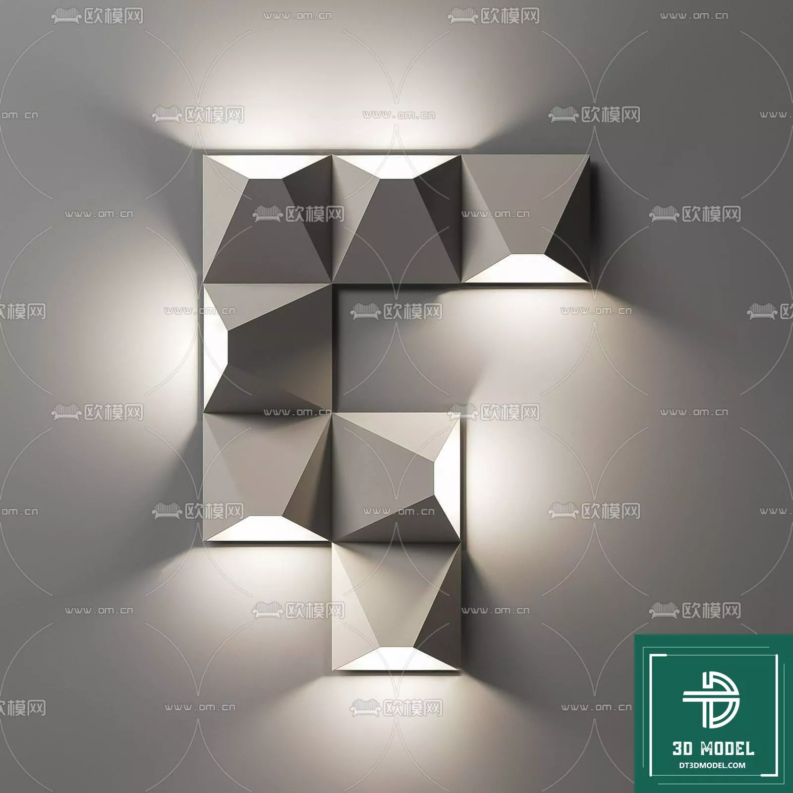 MODERN WALL LAMP - SKETCHUP 3D MODEL - VRAY OR ENSCAPE - ID16026