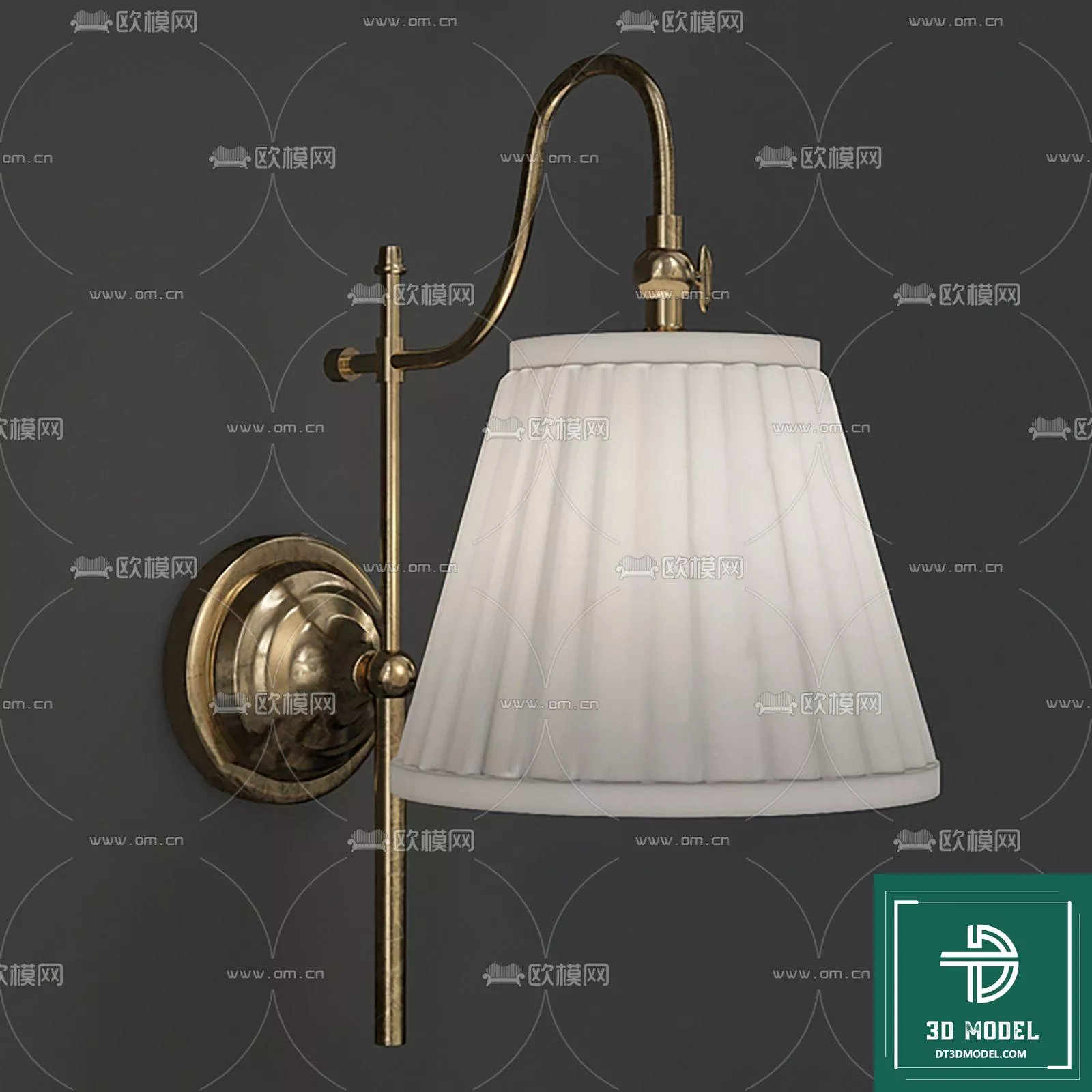 MODERN WALL LAMP - SKETCHUP 3D MODEL - VRAY OR ENSCAPE - ID16041