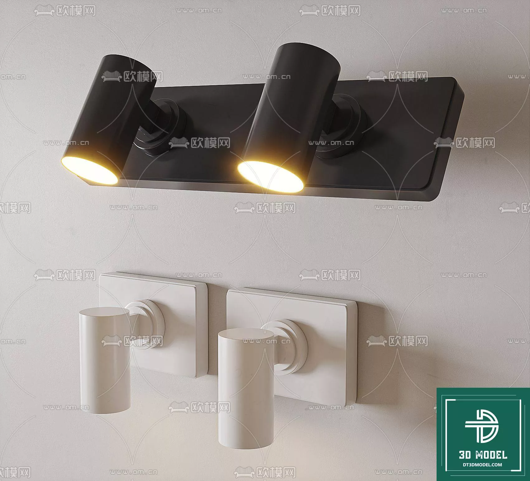MODERN WALL LAMP - SKETCHUP 3D MODEL - VRAY OR ENSCAPE - ID16089