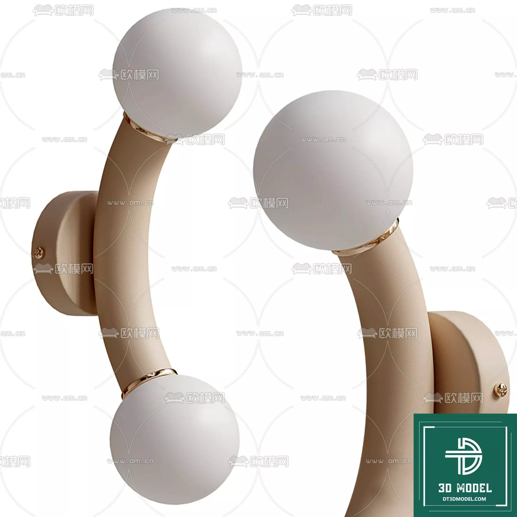 MODERN WALL LAMP - SKETCHUP 3D MODEL - VRAY OR ENSCAPE - ID16093