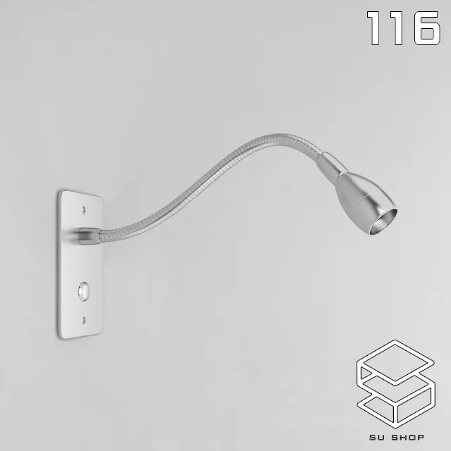 MODERN WALL LAMP - SKETCHUP 3D MODEL - VRAY OR ENSCAPE - ID16127