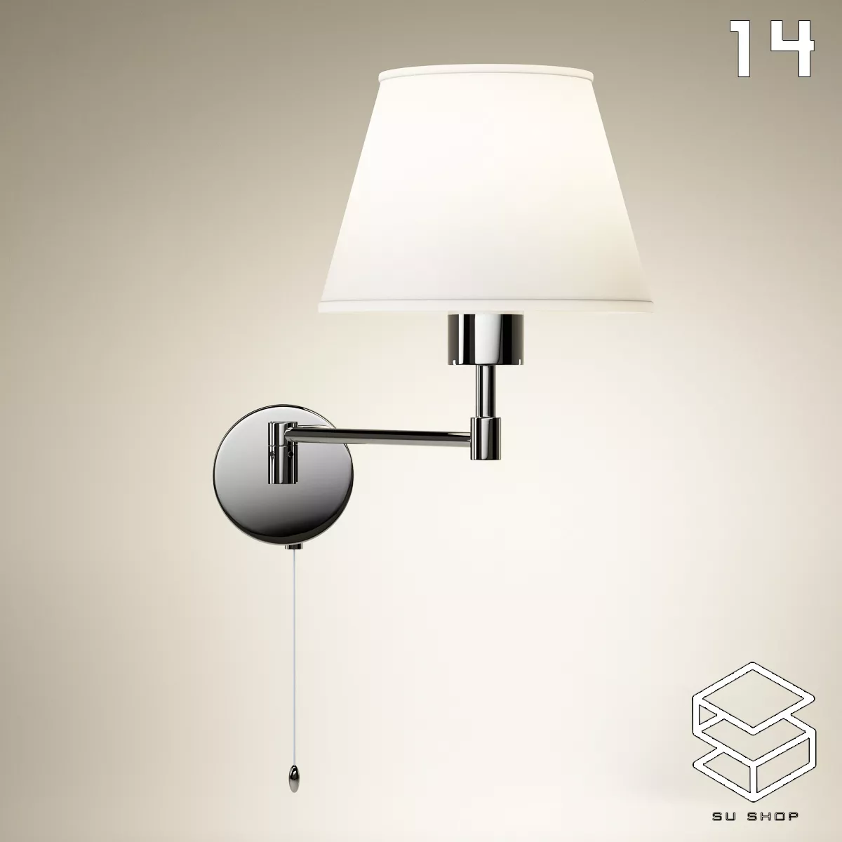 MODERN WALL LAMP - SKETCHUP 3D MODEL - VRAY OR ENSCAPE - ID16153