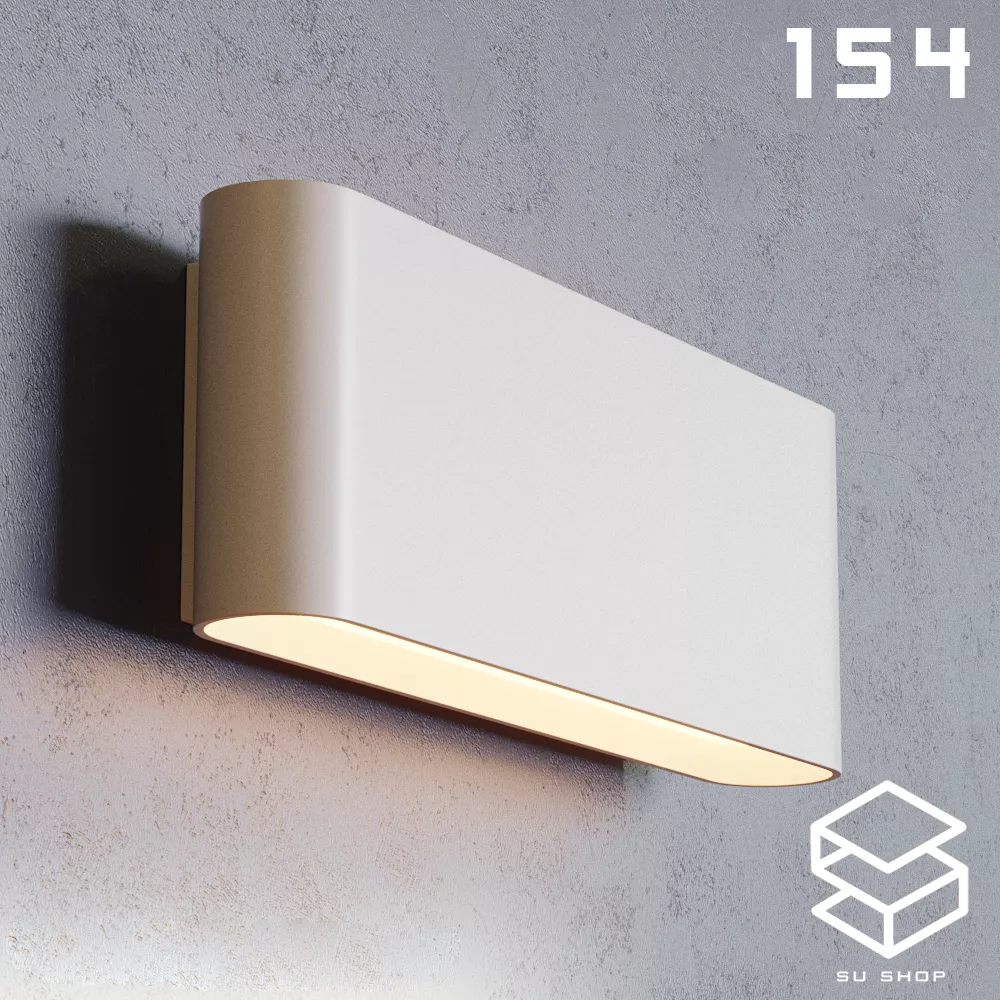 MODERN WALL LAMP - SKETCHUP 3D MODEL - VRAY OR ENSCAPE - ID16169