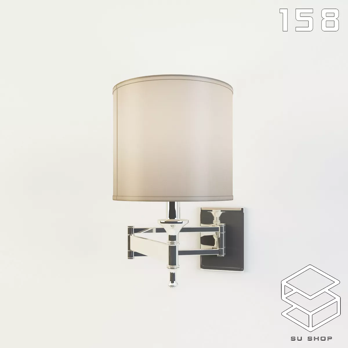 MODERN WALL LAMP - SKETCHUP 3D MODEL - VRAY OR ENSCAPE - ID16173