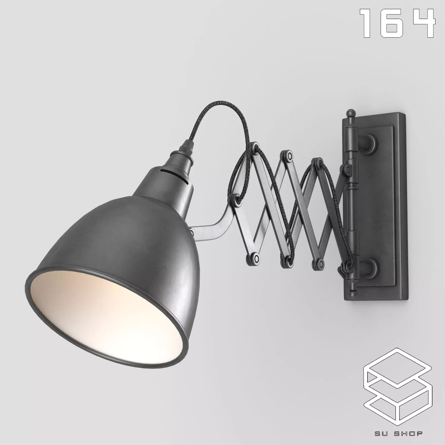 MODERN WALL LAMP - SKETCHUP 3D MODEL - VRAY OR ENSCAPE - ID16180