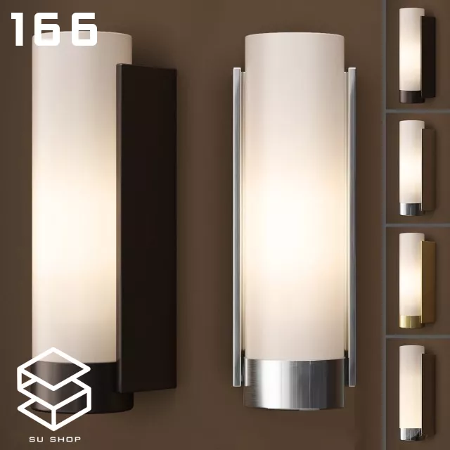 MODERN WALL LAMP - SKETCHUP 3D MODEL - VRAY OR ENSCAPE - ID16182