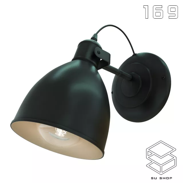 MODERN WALL LAMP - SKETCHUP 3D MODEL - VRAY OR ENSCAPE - ID16185