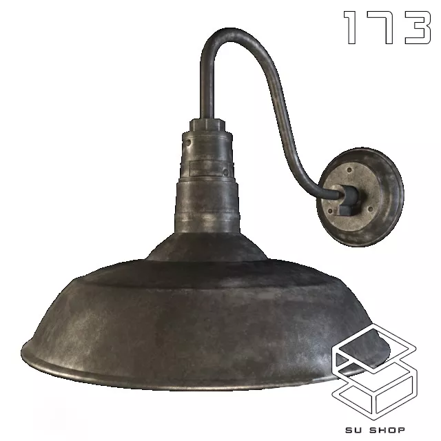 MODERN WALL LAMP - SKETCHUP 3D MODEL - VRAY OR ENSCAPE - ID16190