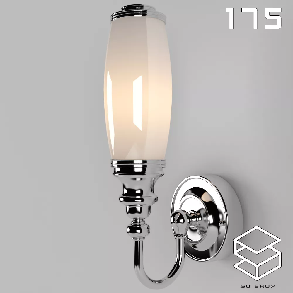 MODERN WALL LAMP - SKETCHUP 3D MODEL - VRAY OR ENSCAPE - ID16192