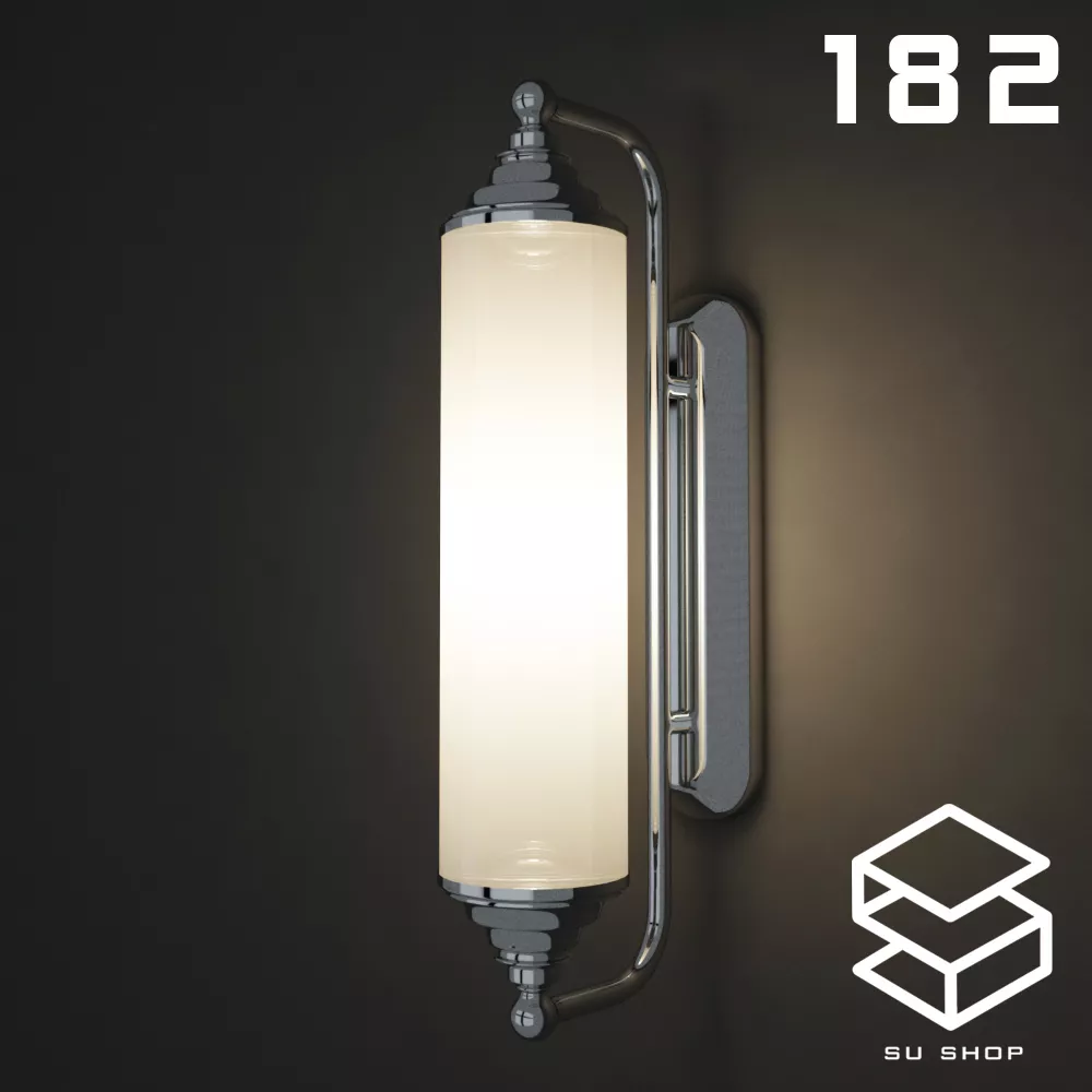 MODERN WALL LAMP - SKETCHUP 3D MODEL - VRAY OR ENSCAPE - ID16200