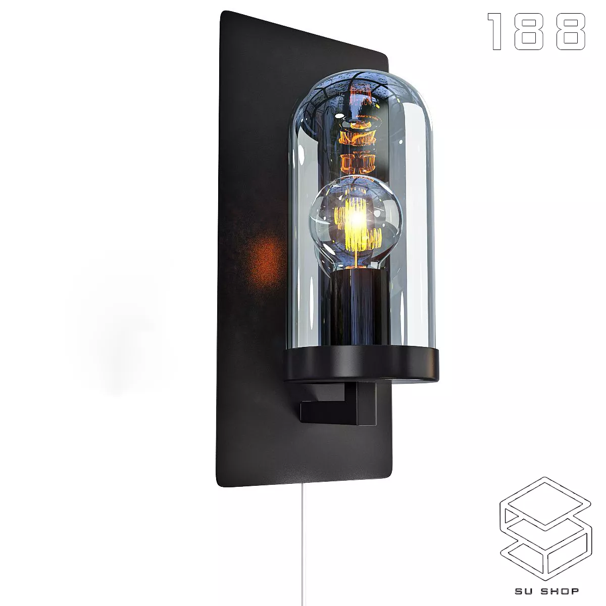 MODERN WALL LAMP - SKETCHUP 3D MODEL - VRAY OR ENSCAPE - ID16206