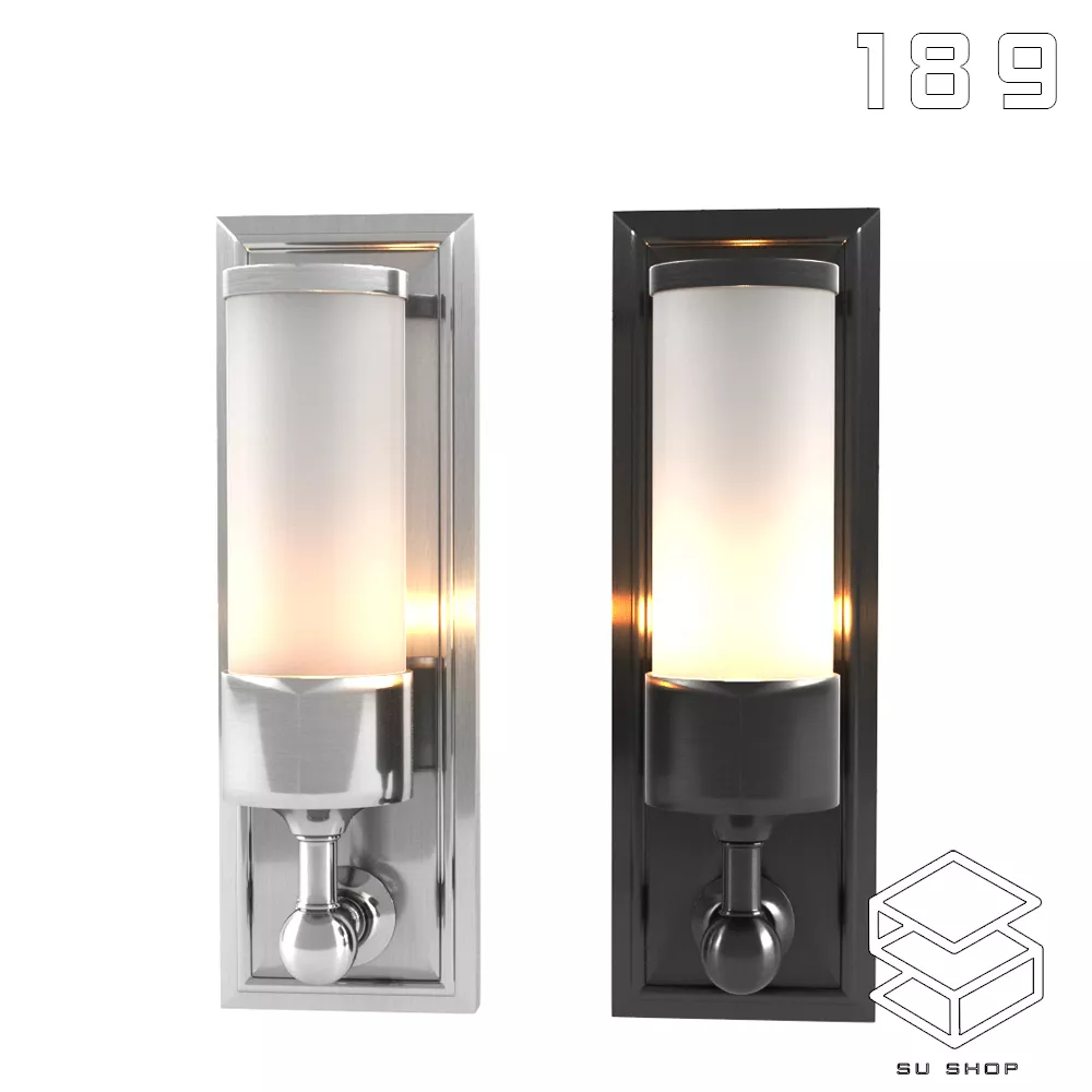 MODERN WALL LAMP - SKETCHUP 3D MODEL - VRAY OR ENSCAPE - ID16207