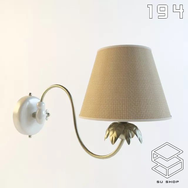MODERN WALL LAMP - SKETCHUP 3D MODEL - VRAY OR ENSCAPE - ID16213
