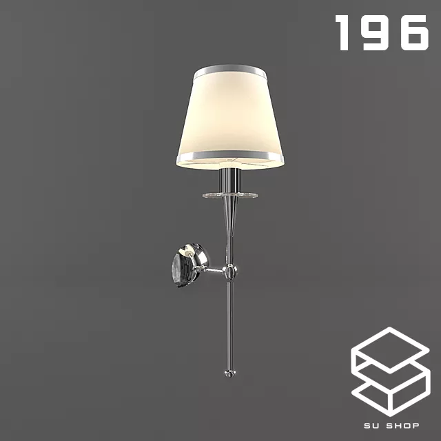 MODERN WALL LAMP - SKETCHUP 3D MODEL - VRAY OR ENSCAPE - ID16215
