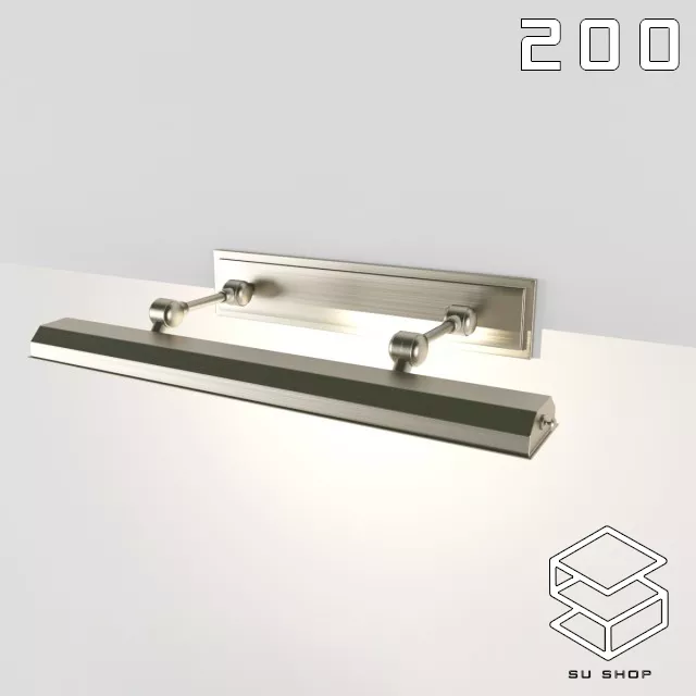 MODERN WALL LAMP - SKETCHUP 3D MODEL - VRAY OR ENSCAPE - ID16221