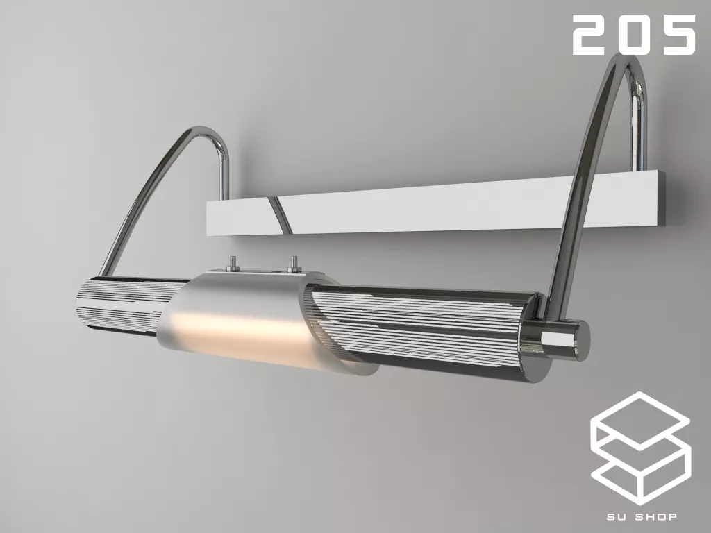 MODERN WALL LAMP - SKETCHUP 3D MODEL - VRAY OR ENSCAPE - ID16226