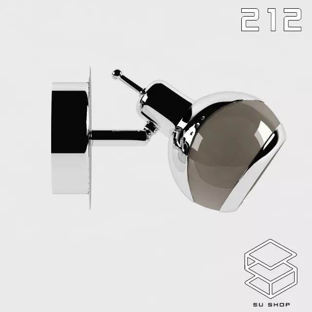 MODERN WALL LAMP - SKETCHUP 3D MODEL - VRAY OR ENSCAPE - ID16234