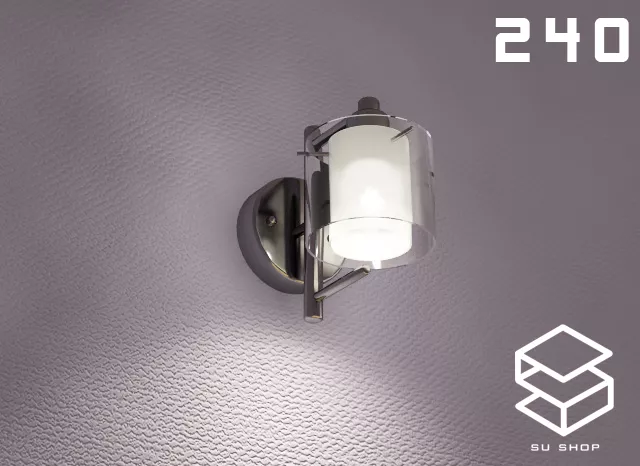 MODERN WALL LAMP - SKETCHUP 3D MODEL - VRAY OR ENSCAPE - ID16265