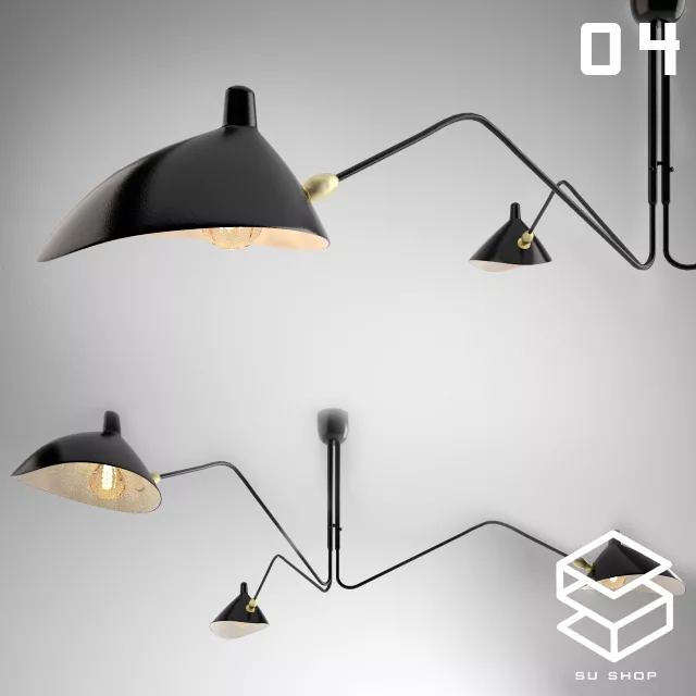 MODERN WALL LAMP - SKETCHUP 3D MODEL - VRAY OR ENSCAPE - ID16292