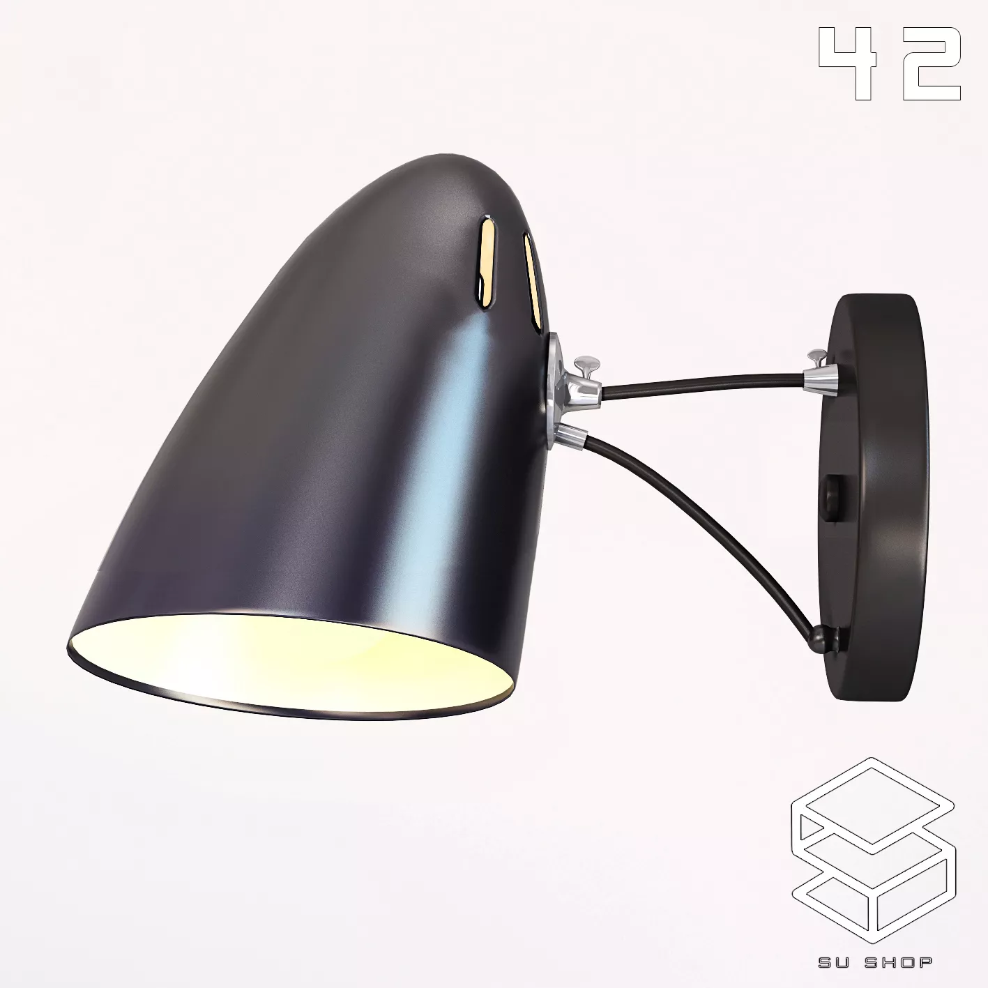 MODERN WALL LAMP - SKETCHUP 3D MODEL - VRAY OR ENSCAPE - ID16295