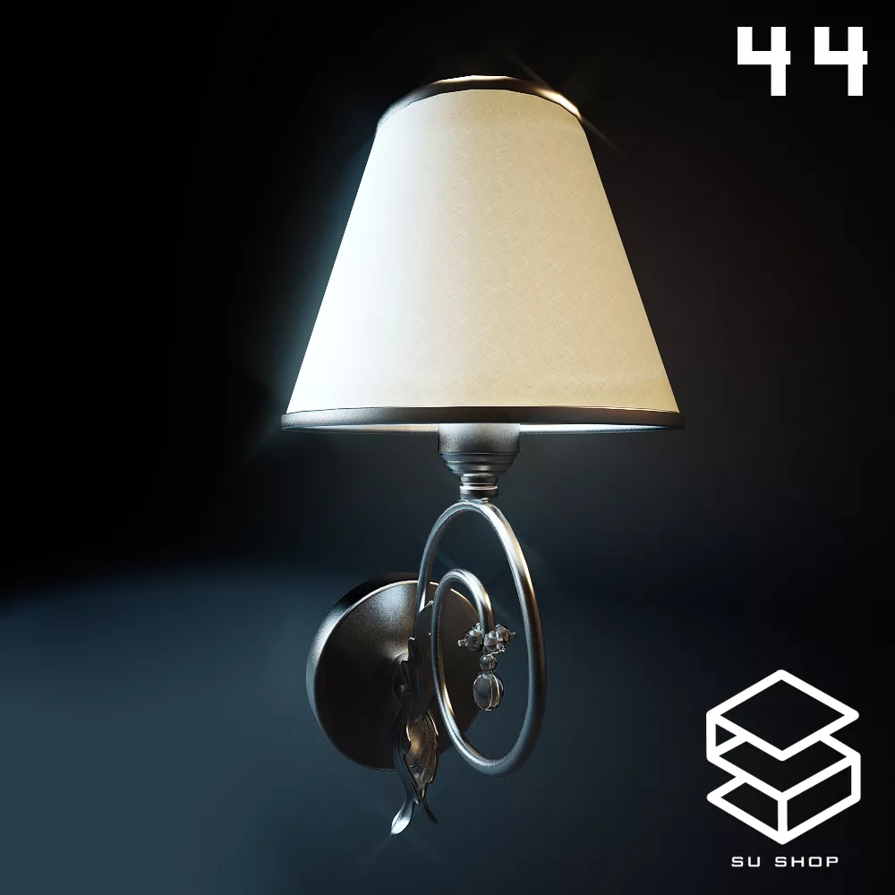 MODERN WALL LAMP - SKETCHUP 3D MODEL - VRAY OR ENSCAPE - ID16297