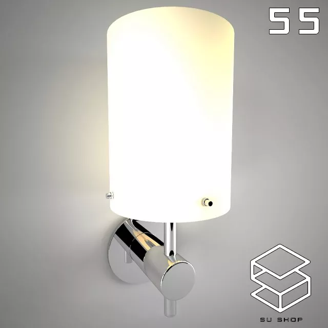 MODERN WALL LAMP - SKETCHUP 3D MODEL - VRAY OR ENSCAPE - ID16309