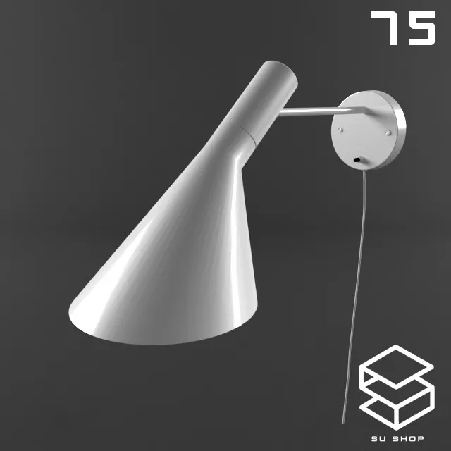 MODERN WALL LAMP - SKETCHUP 3D MODEL - VRAY OR ENSCAPE - ID16331