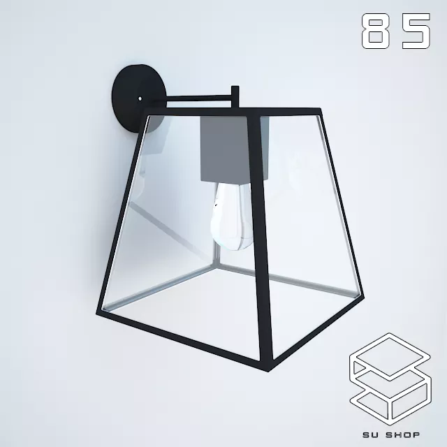 MODERN WALL LAMP - SKETCHUP 3D MODEL - VRAY OR ENSCAPE - ID16342