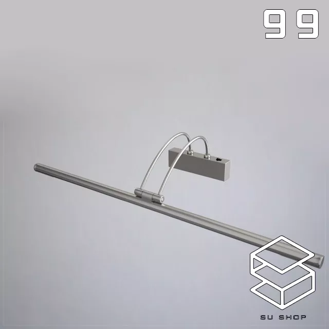 MODERN WALL LAMP - SKETCHUP 3D MODEL - VRAY OR ENSCAPE - ID16357