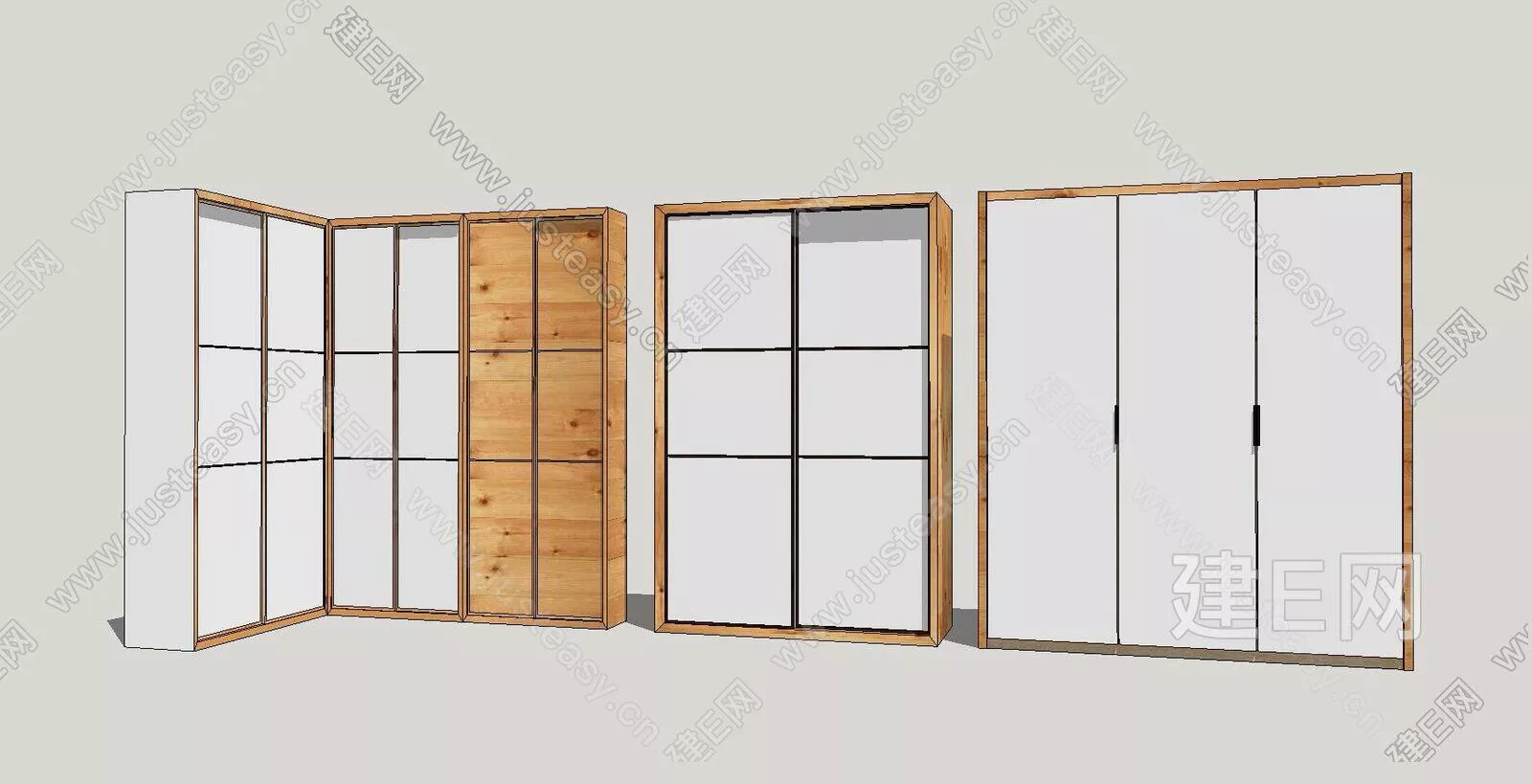 MODERN WARDROBE SHELF - SKETCHUP 3D MODEL - ENSCAPE - 112935420