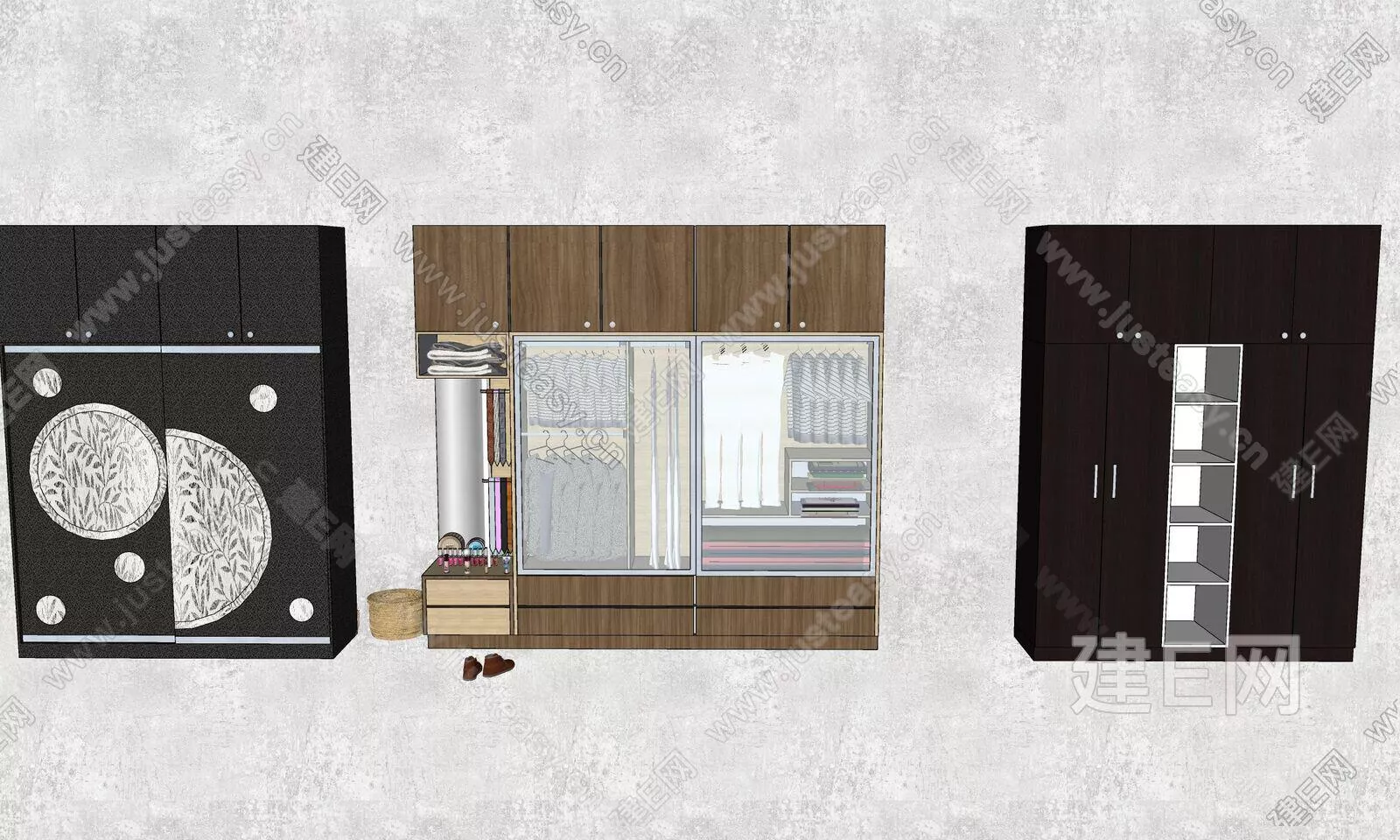 MODERN WARDROBE SHELF - SKETCHUP 3D MODEL - ENSCAPE - 113066300