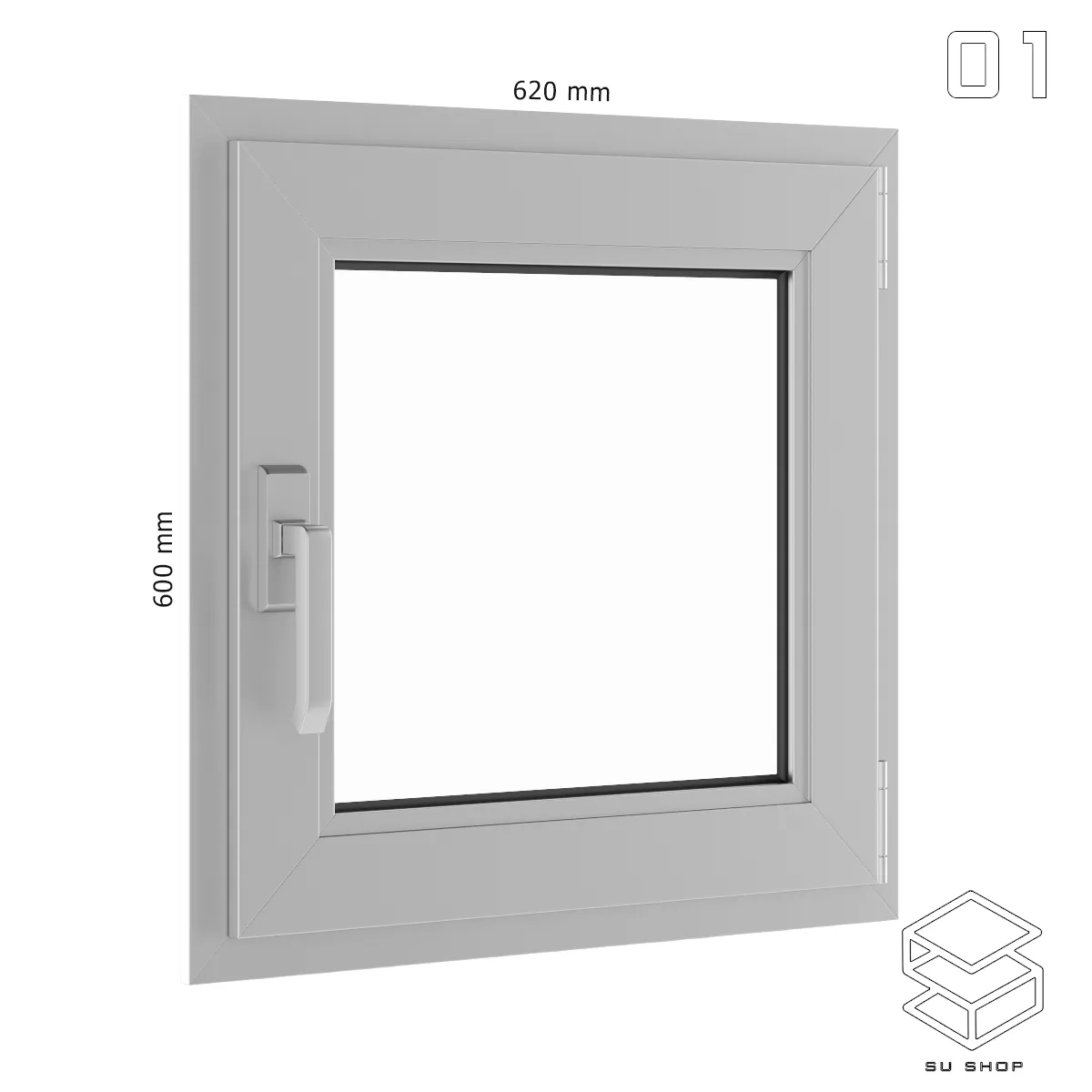 MODERN WINDOWS - SKETCHUP 3D MODEL - VRAY OR ENSCAPE - ID16748