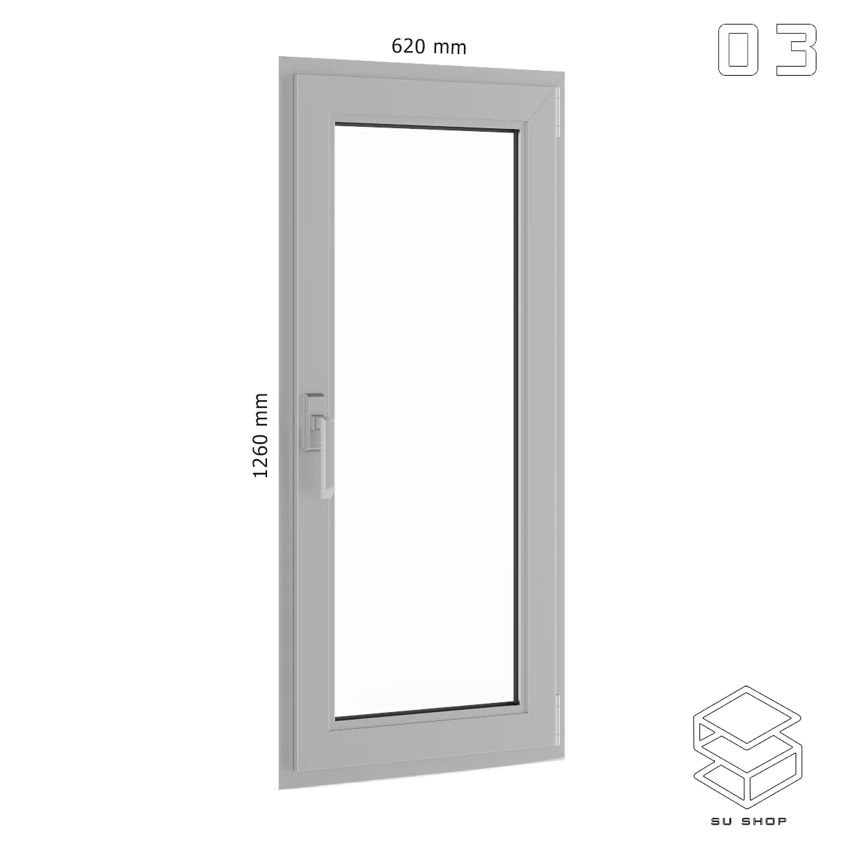 MODERN WINDOWS - SKETCHUP 3D MODEL - VRAY OR ENSCAPE - ID16770