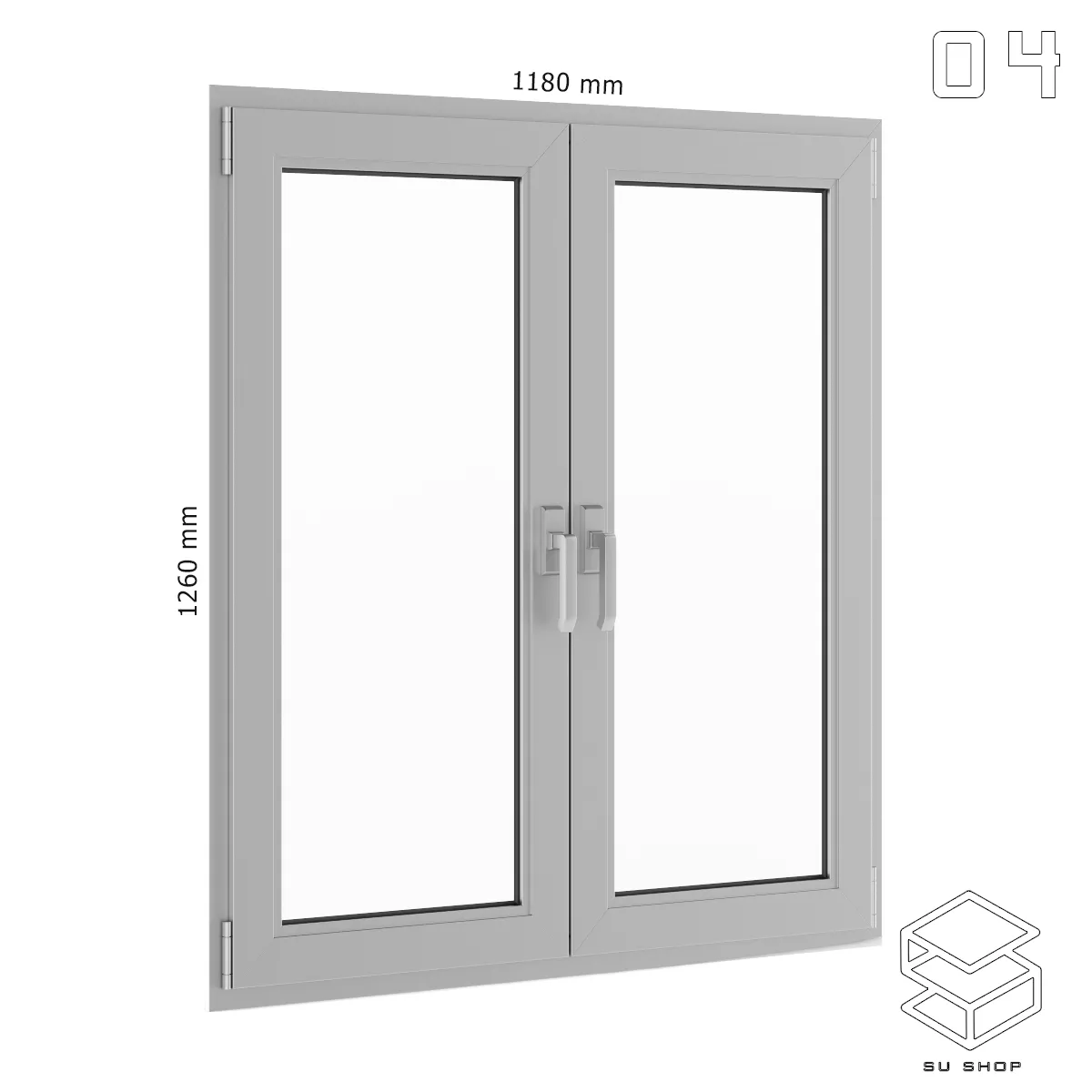 MODERN WINDOWS - SKETCHUP 3D MODEL - VRAY OR ENSCAPE - ID16781