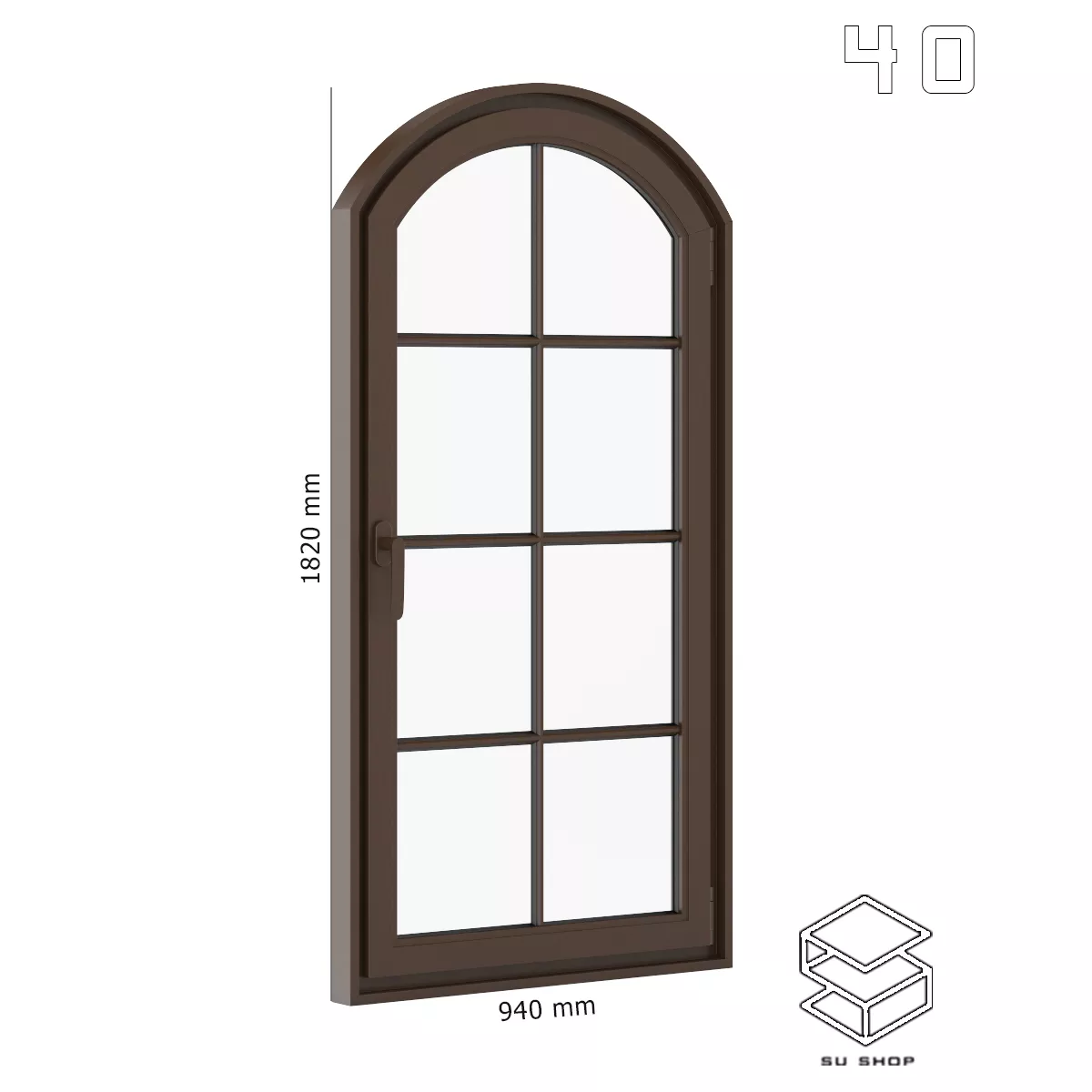 MODERN WINDOWS - SKETCHUP 3D MODEL - VRAY OR ENSCAPE - ID16782
