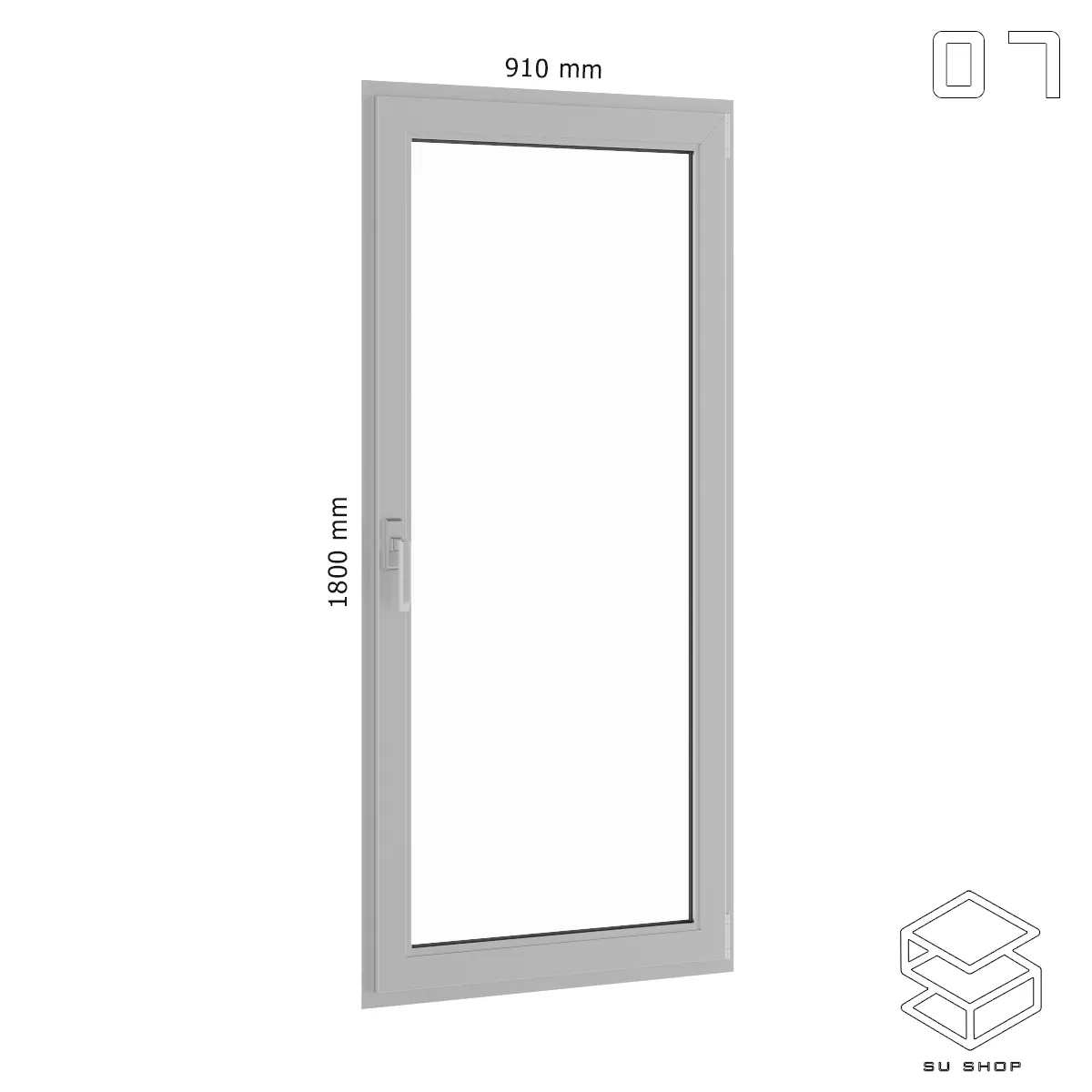 MODERN WINDOWS - SKETCHUP 3D MODEL - VRAY OR ENSCAPE - ID16795