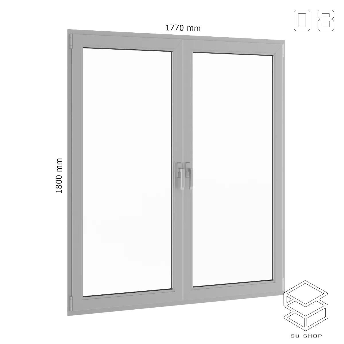 MODERN WINDOWS - SKETCHUP 3D MODEL - VRAY OR ENSCAPE - ID16796