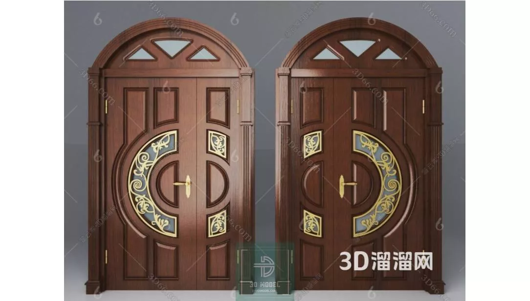 NEO CLASSIC DOOR - SKETCHUP 3D MODEL - VRAY OR ENSCAPE - ID17108