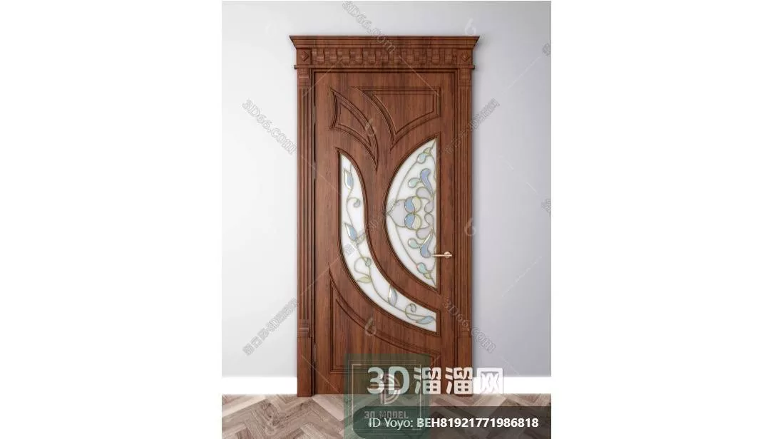 NEO CLASSIC DOOR - SKETCHUP 3D MODEL - VRAY OR ENSCAPE - ID17147