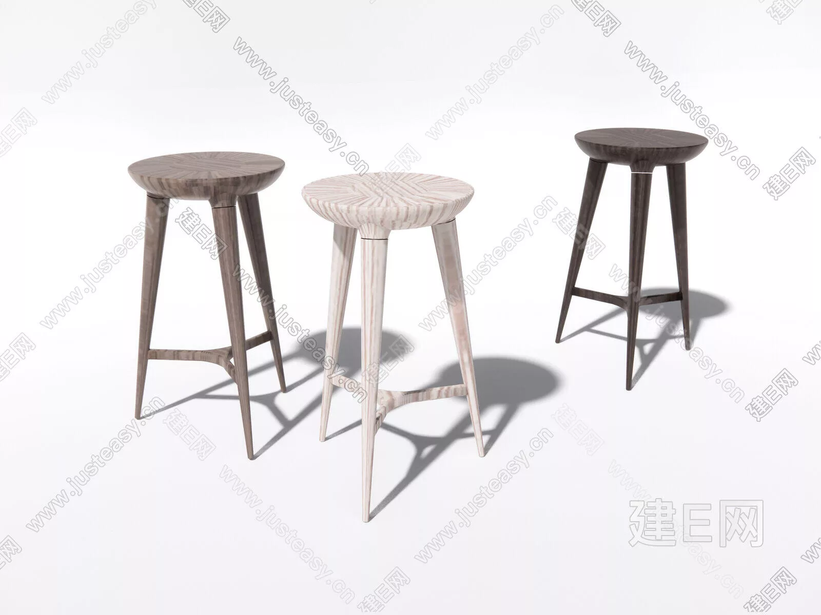 NORDIC BAR CHAIR - SKETCHUP 3D MODEL - ENSCAPE - 113984974