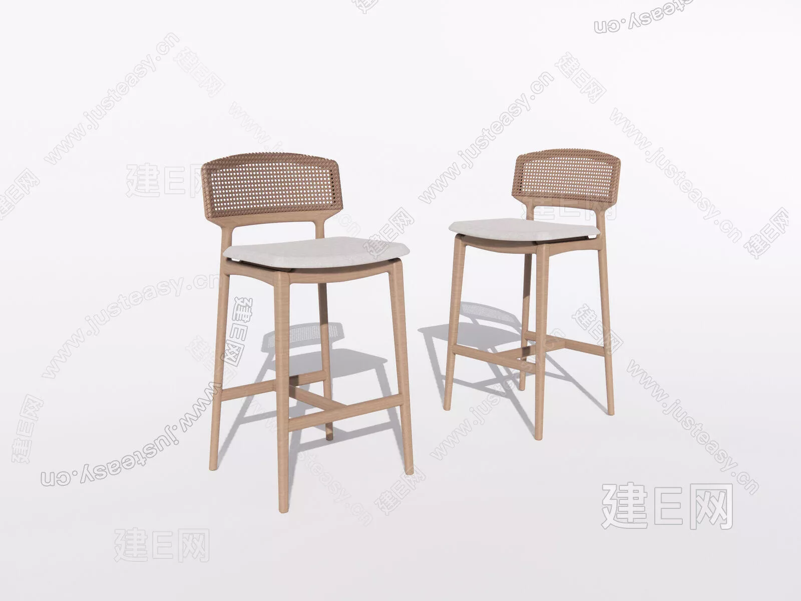 NORDIC BAR CHAIR - SKETCHUP 3D MODEL - ENSCAPE - 116278539