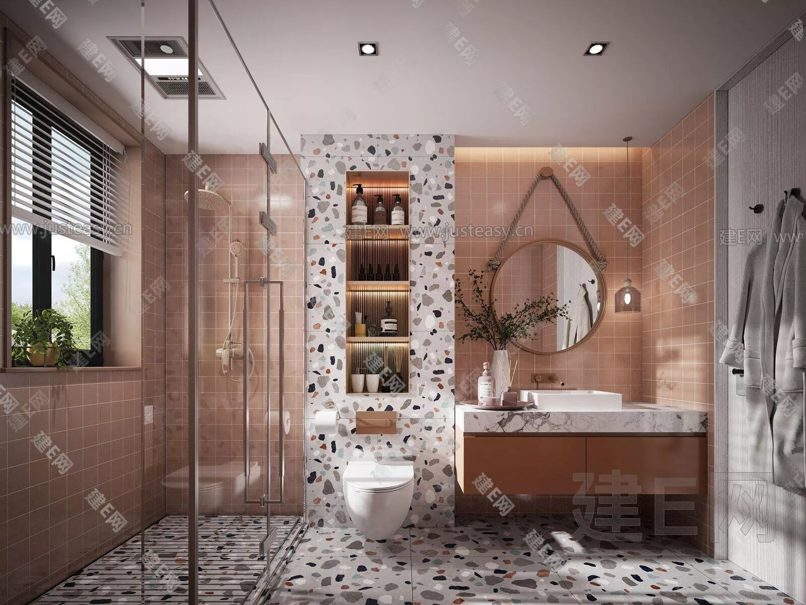 NORDIC BATHROOM - SKETCHUP 3D SCENE - ENSCAPE - 111428953