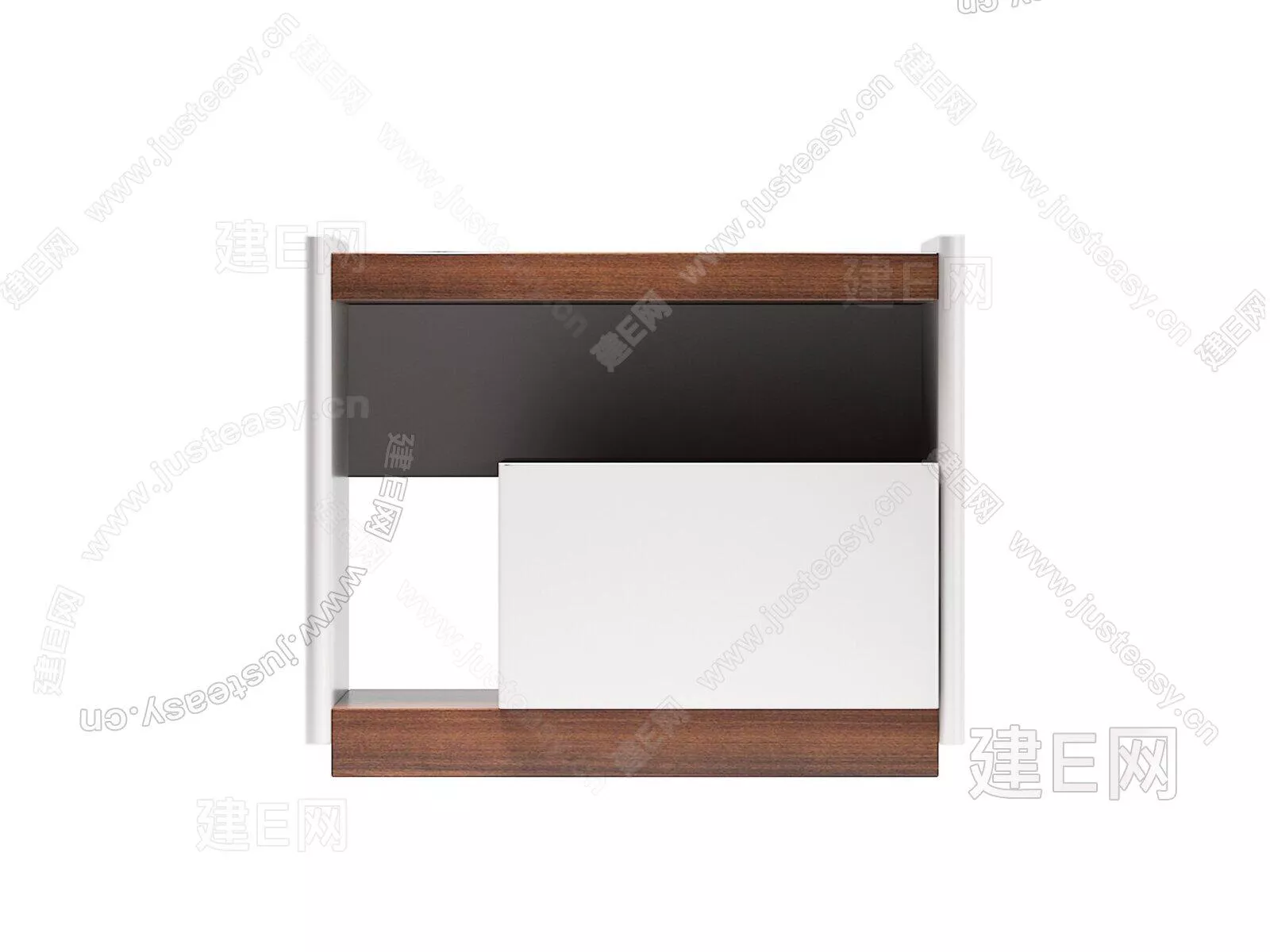 NORDIC BEDSIDE TABLE - SKETCHUP 3D MODEL - ENSCAPE - 104876134