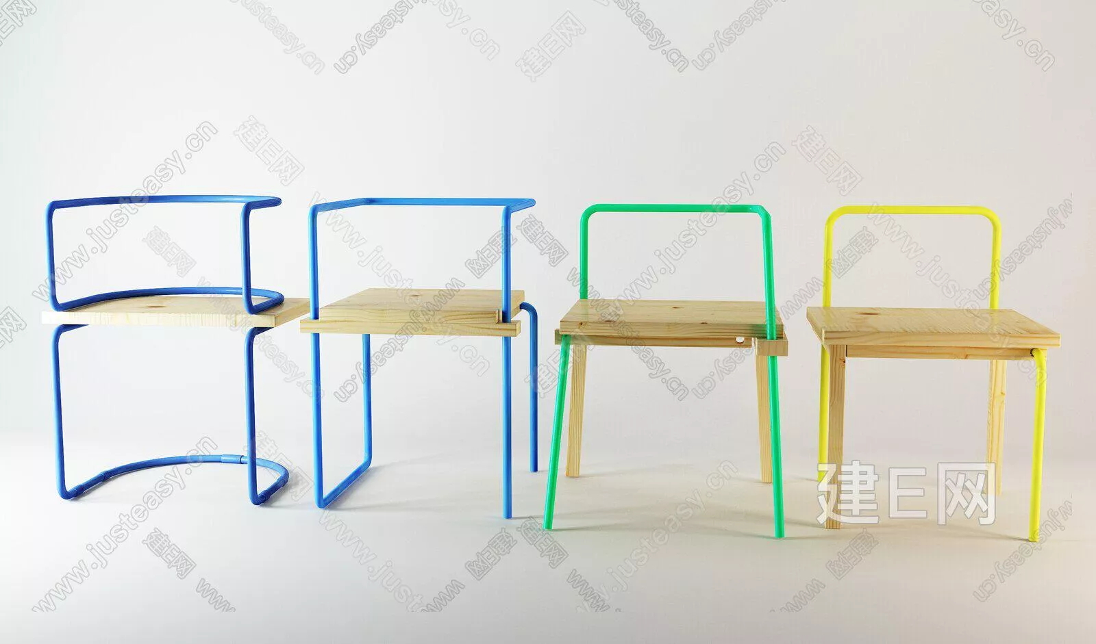 NORDIC CHAIRS - SKETCHUP 3D MODEL - ENSCAPE - 112414184