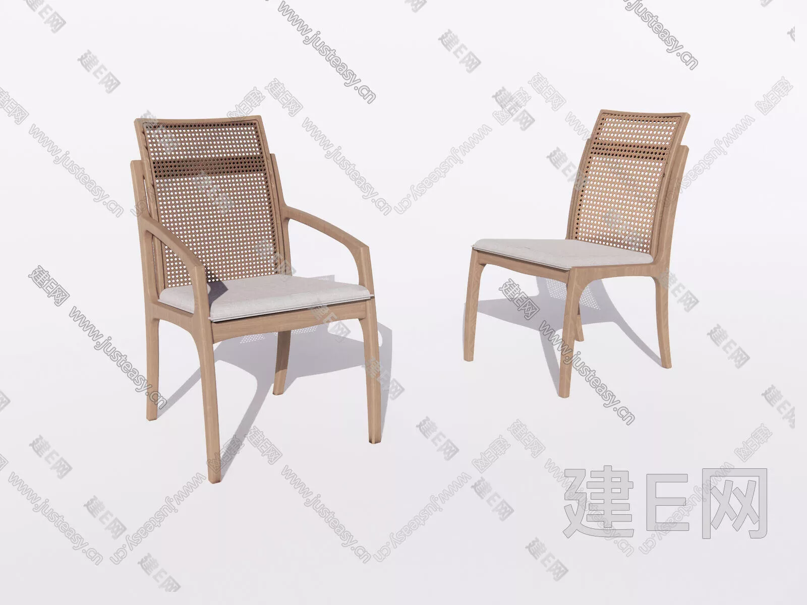 NORDIC CHAIRS - SKETCHUP 3D MODEL - ENSCAPE - ID17324