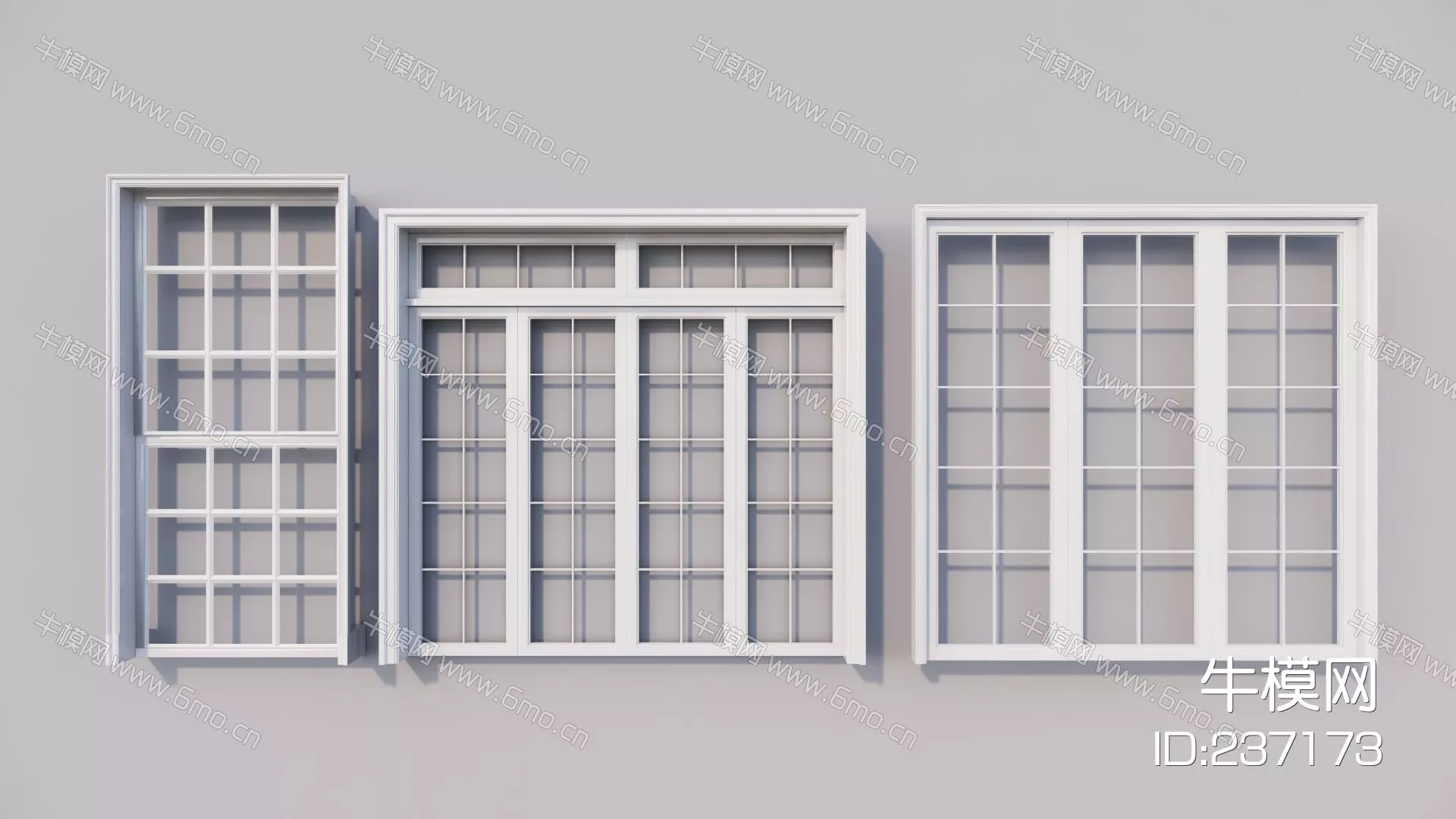 NORDIC DOOR AND WINDOWS - SKETCHUP 3D MODEL - ENSCAPE - 237173