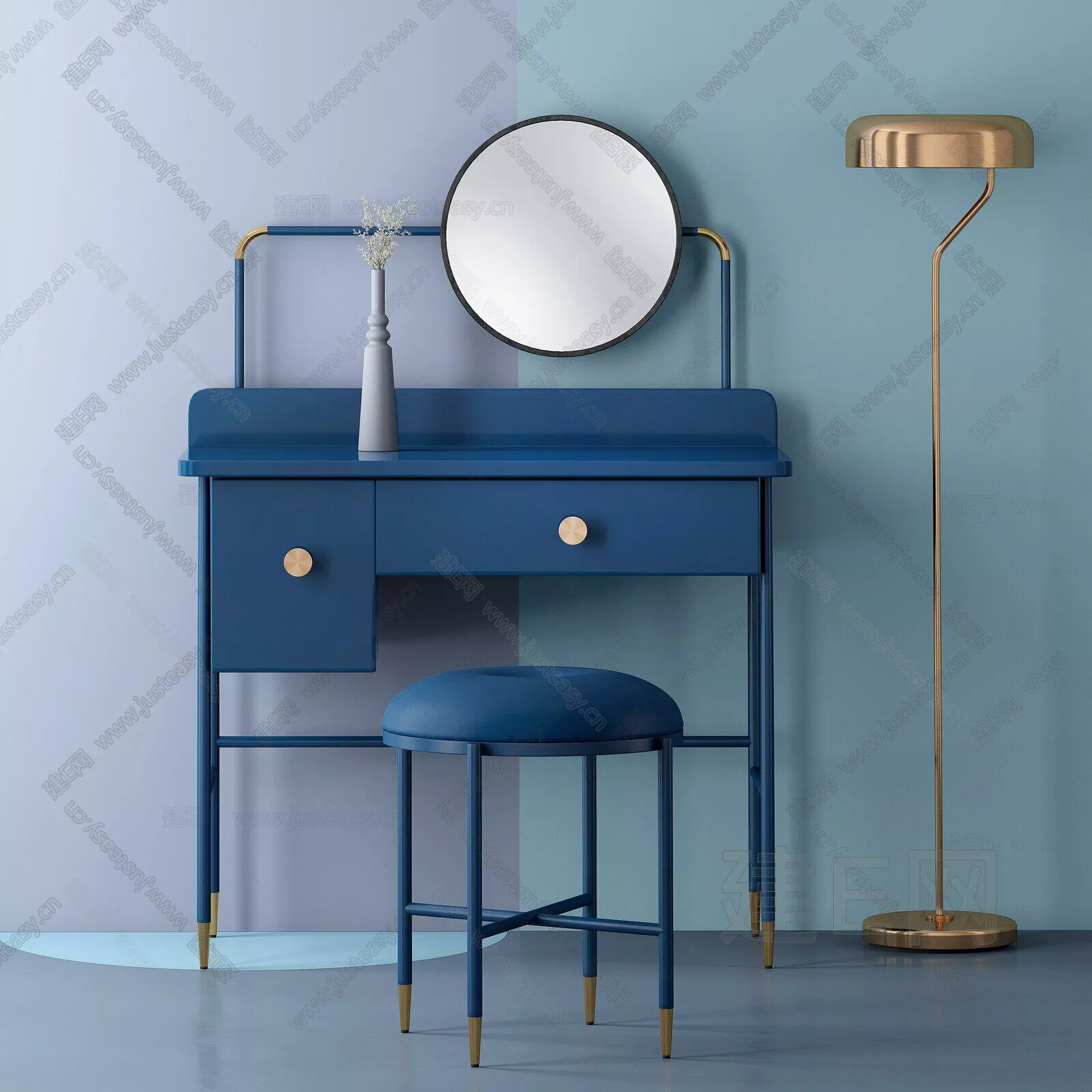 NORDIC DRESSING TABLE - SKETCHUP 3D MODEL - ENSCAPE - 111562192